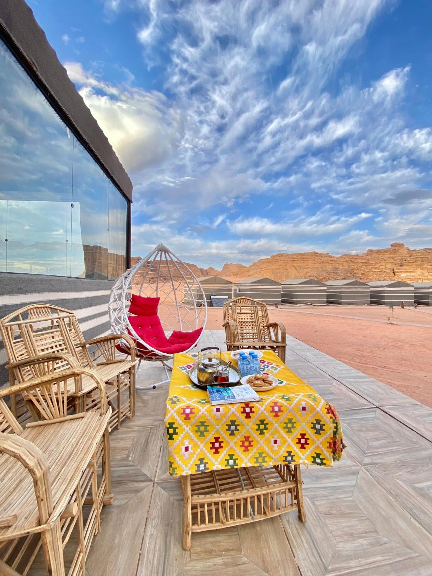 Wadi Rum Noor Camp Buitenkant foto