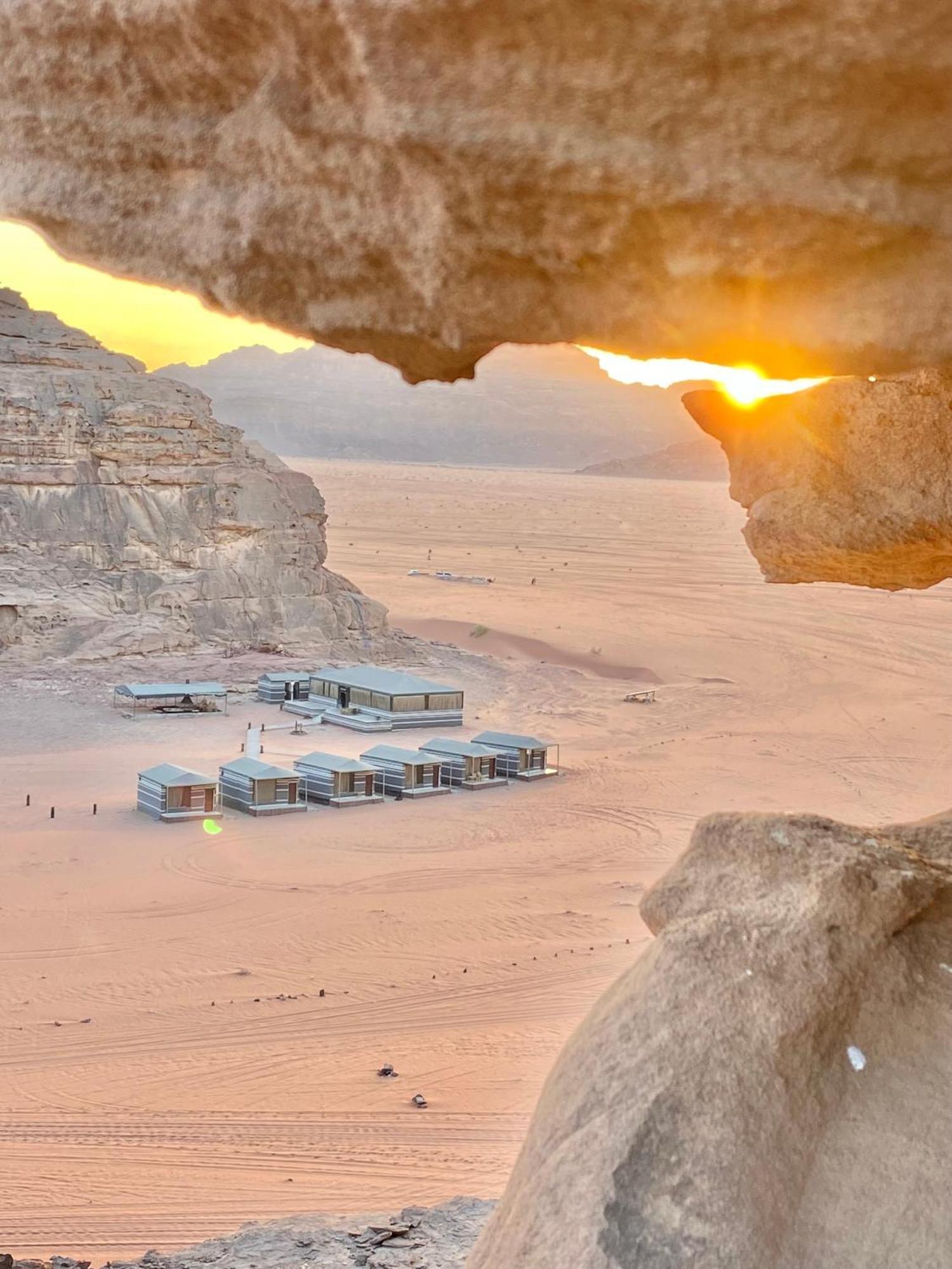Wadi Rum Noor Camp Buitenkant foto