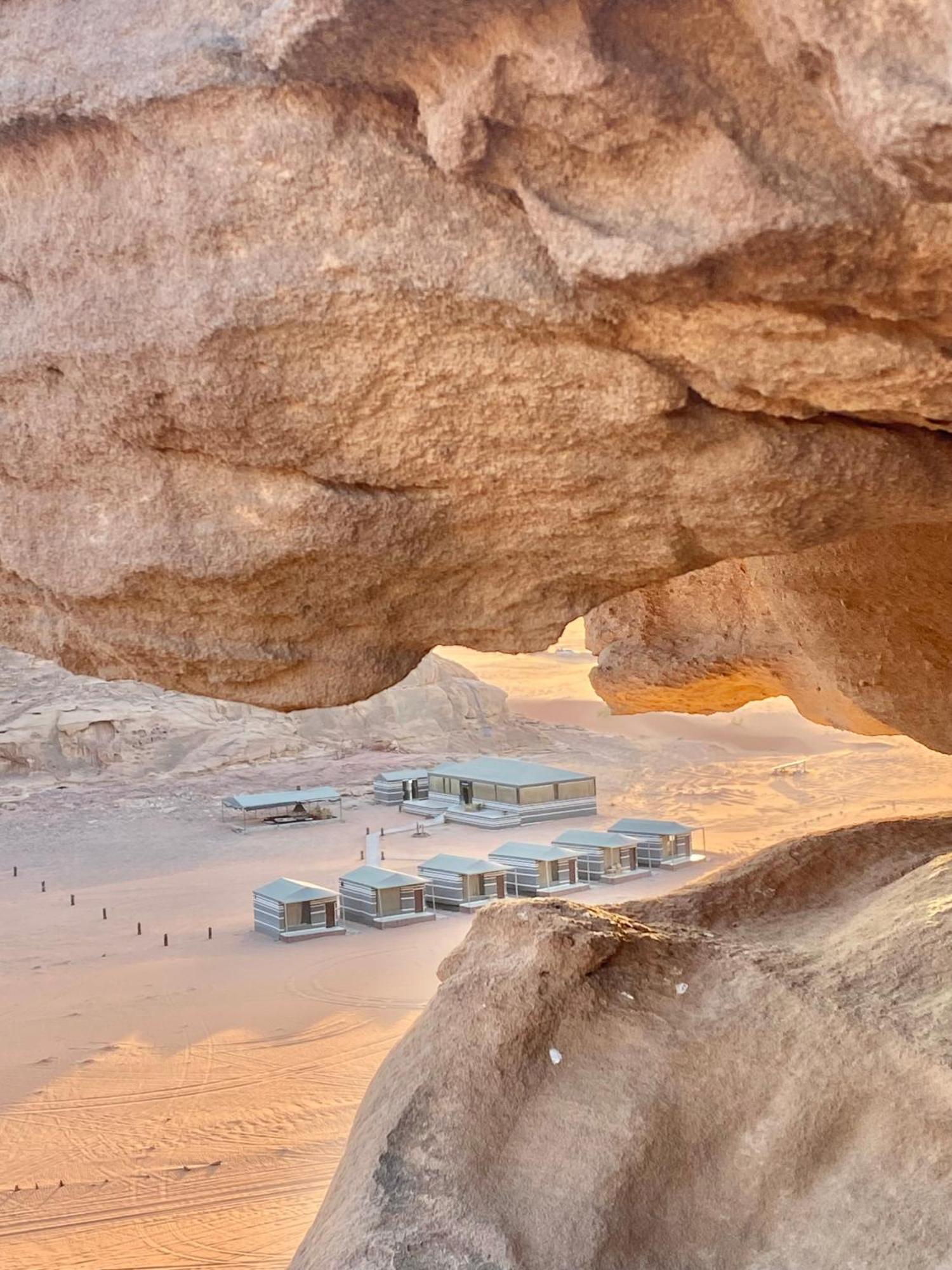 Wadi Rum Noor Camp Buitenkant foto